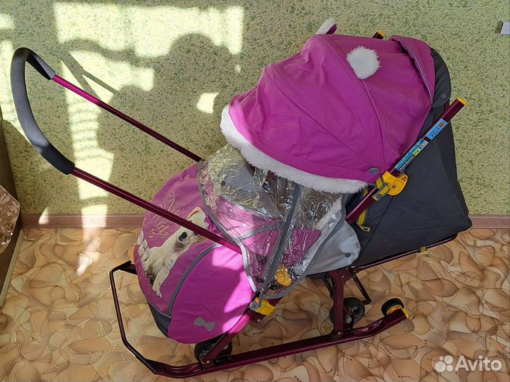 Санки коляска ника 7 2