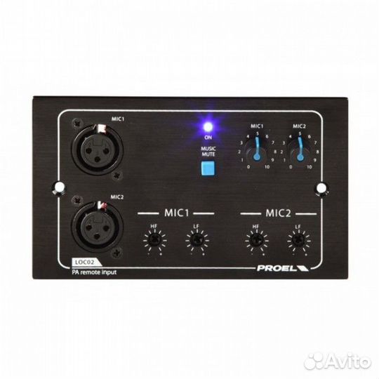 Настенная панель Proel LOC02