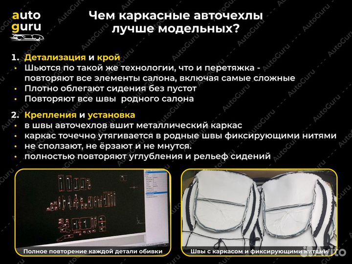 Авточехлы на Volkswagen Polo каркасные