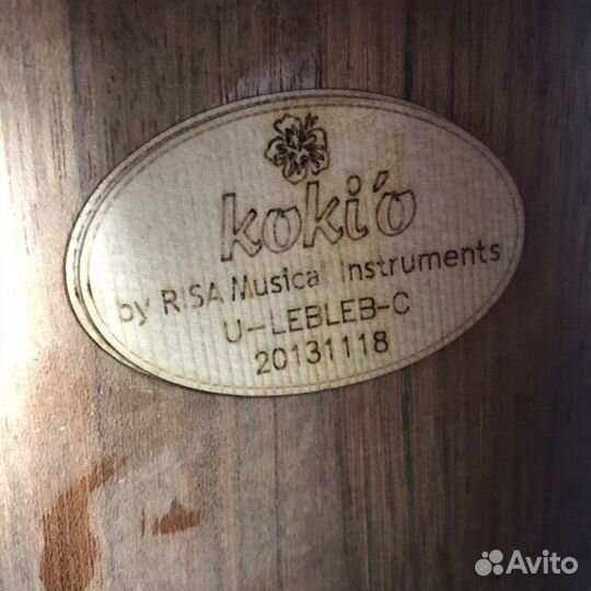 Укулеле Koki’o U-lebleb-C концерт