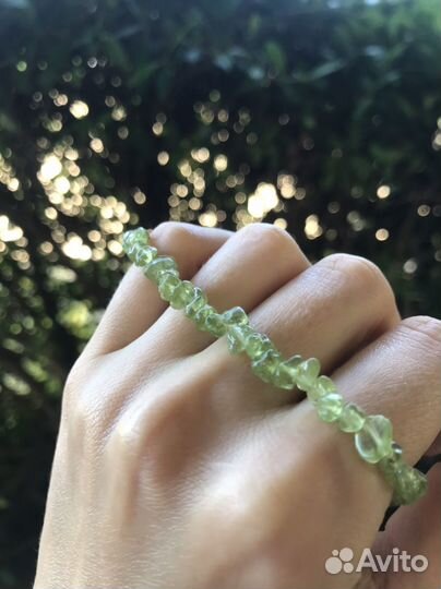 Браслеты хризолит гранат аметист амазонит тигровый