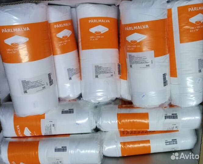 Наматрасники икеа 90/200см, 140, 160. Новые