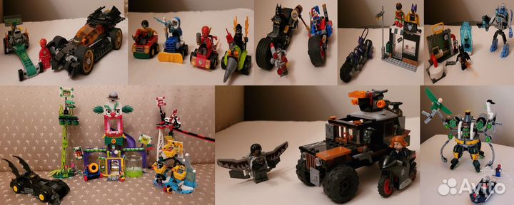 Большая коллекция наборов lego