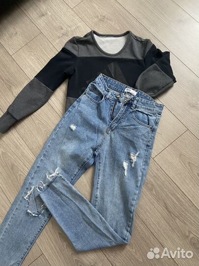 Кофта джинсы