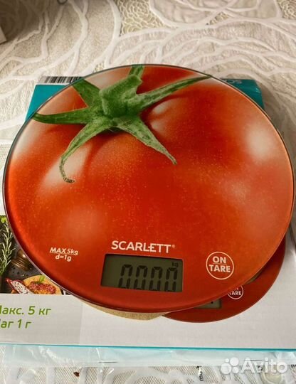 Весы кухонные scarlett