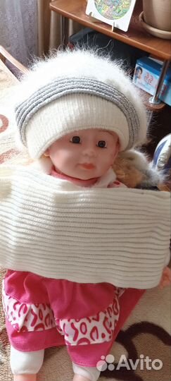 Берет женский зимний