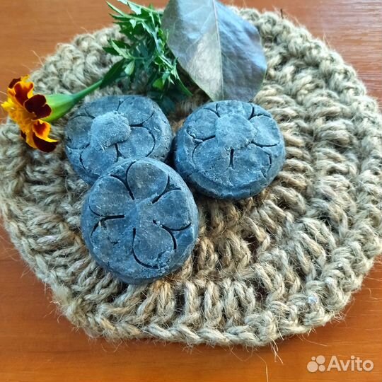 Натуральный твёрдый шампунь