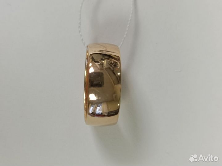 Золотое обручальное кольцо 19 размер