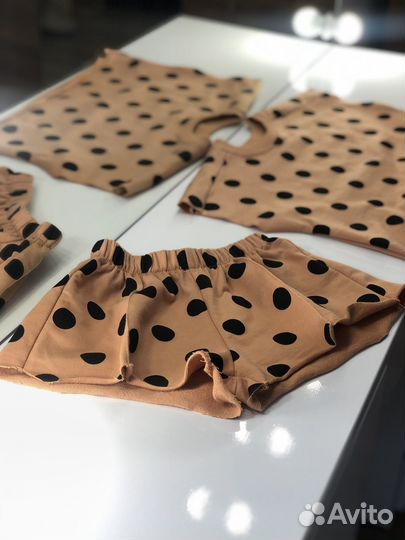 Летний костюм для девочки 110