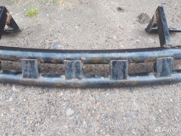 Защита переднего и заднего бампера нива шеви