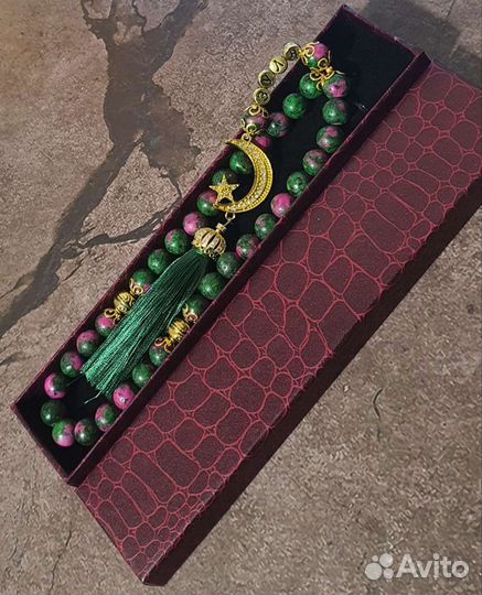 Именные Четки из натурального камня