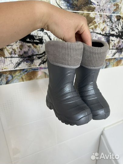 Резиновые сапоги lemigo 22-23р