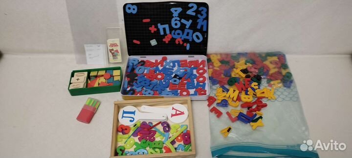 Магнитная азбука/счётный материал