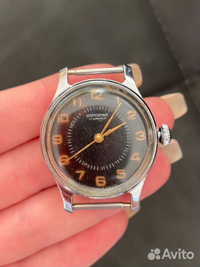 Часы « Спортивные » механические наручные СССР