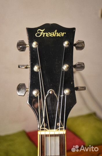 Электрогитара Fresher les paul Япония 70-е Винтаж