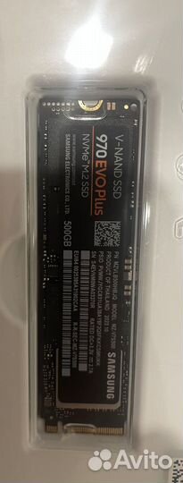 500 гб SSD M.2 накопитель Samsung 970 EVO Plus