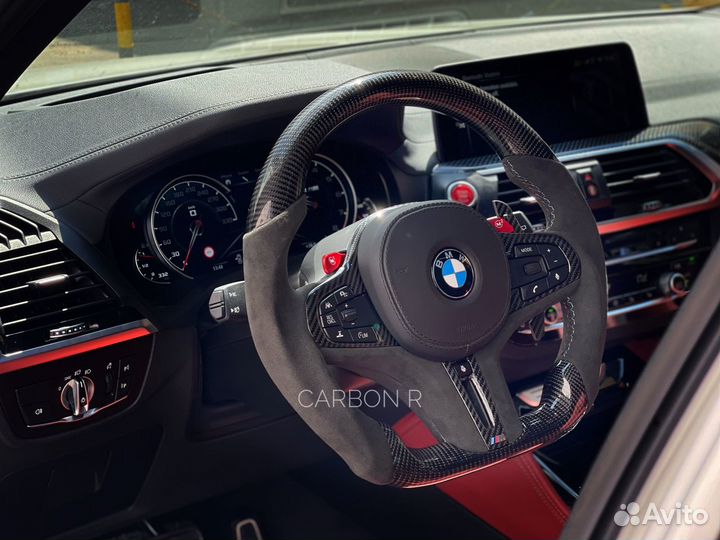 Карбон руль Bmw x3m x4m x5m x6m f90