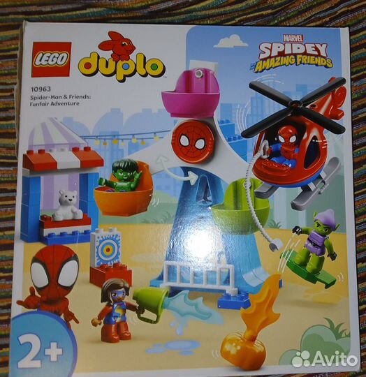 Lego Duplo 10963 Ярмарка приключений человек паук