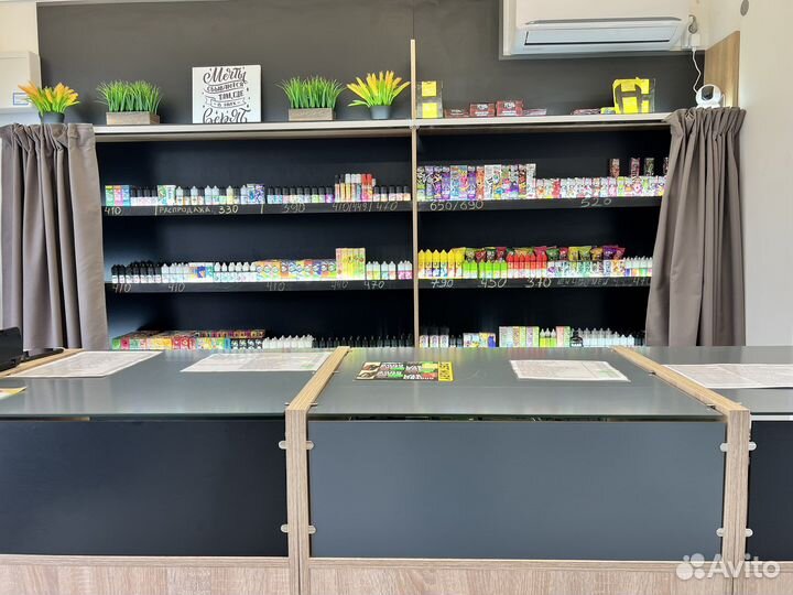 Vapeshop атмосфера