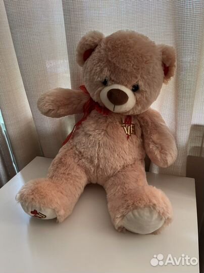 Плюшевый медведь 60 см новый