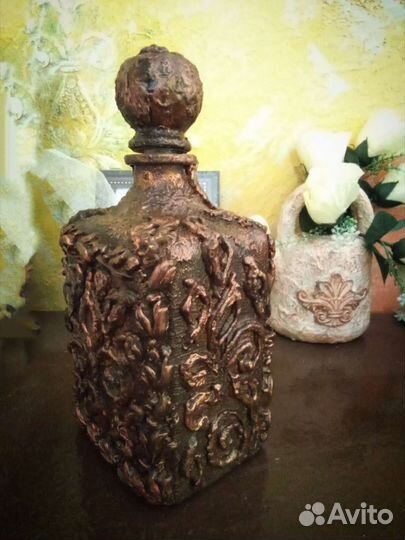 Бутылка стеклянная