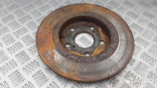 Диск тормозной задний toyota avensis T27 (BUK17LR0