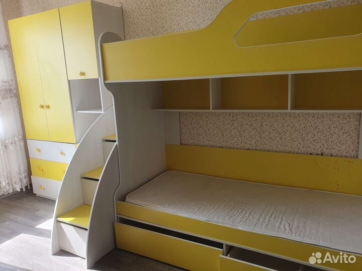 Двухъярусная кровать для детей бу