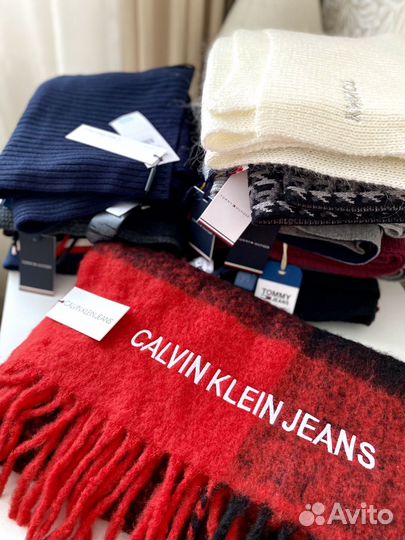 Шарфы Calvin klein и Tommy Hilfiger