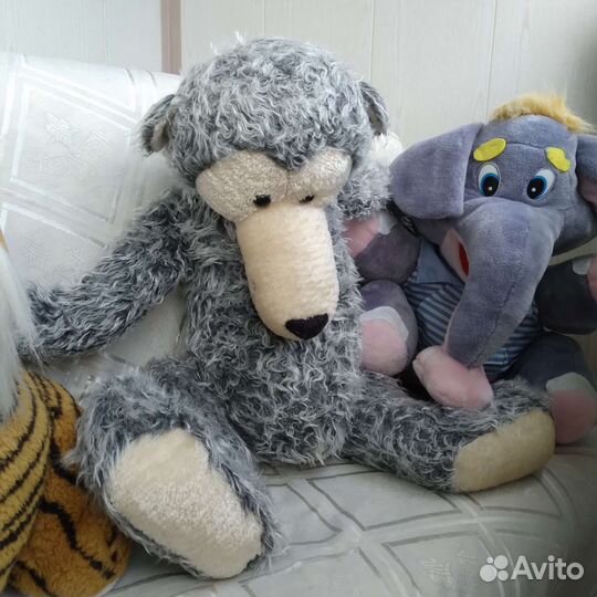 Большие мягкие игрушки пакетом