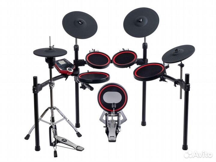 Электронная ударная установка LDrums MK-7X-red