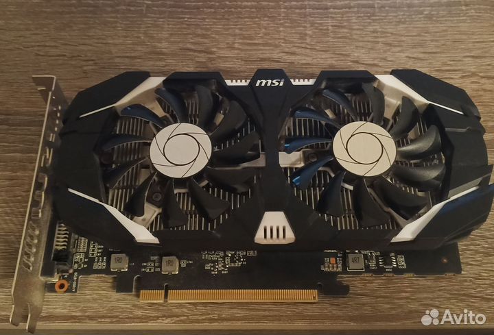 Видеокарта msi gtx 1050 ti 4gb