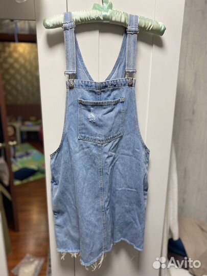 Сарафан джинсовый