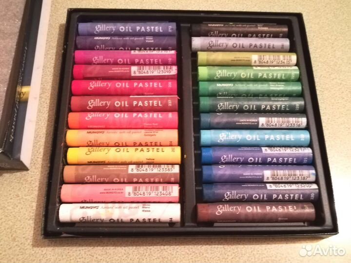 Масляная пастель Mungyo gallery soft oil pastels