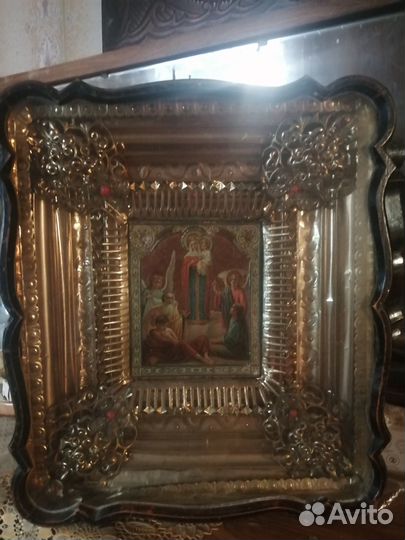 Иконы 4 шт 19 век