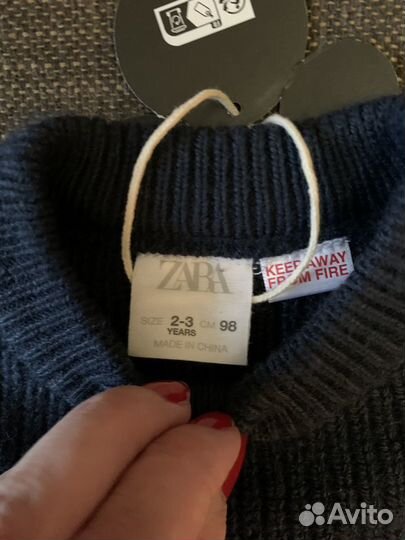 Свитер Zara оригинал 98