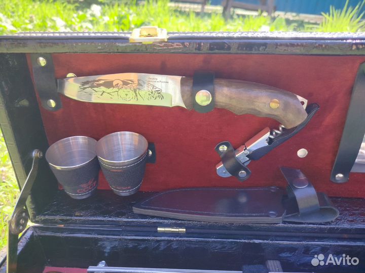 Шашлычный набор в кейсе