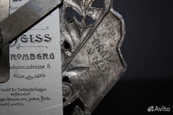 Немецкая фоторамка периода WWI