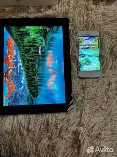 Телефон iPhone 5 на запчасти и iPad 3, 64 Гб