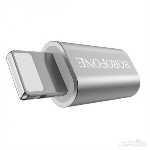 Переходник Borofone BV5 (Lightning-Micro-USB)