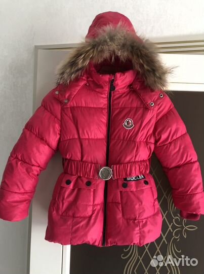 Зимний костюм Moncler р 104 для девочки