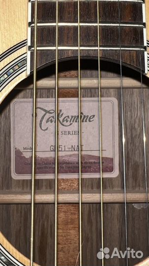 Электроакустическая гитара takamine GD51-NAT
