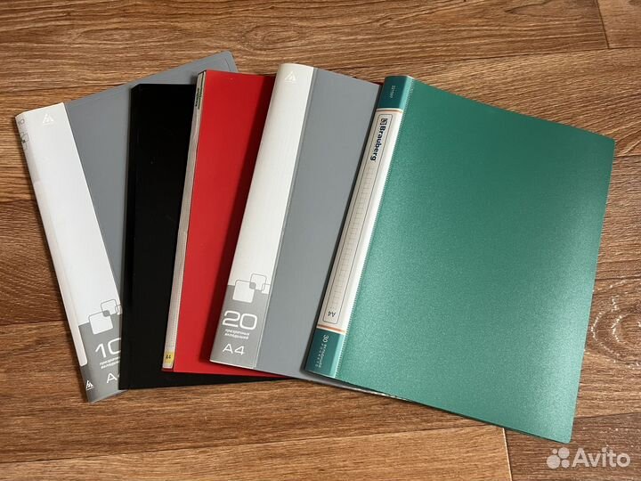 Папки-скоросшиватели, папки с вкладышами