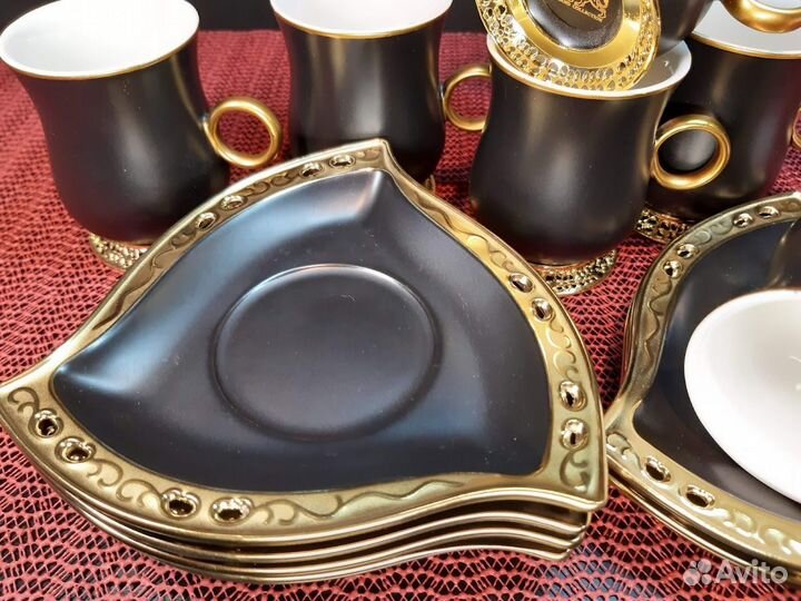 Кофейные пары (120 мл) фарфор Lenardi