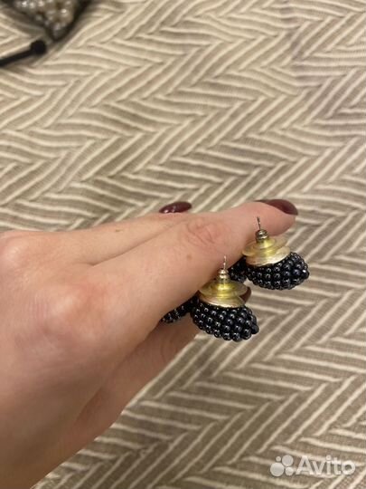 Серьги из бисера ручная работа seed bead