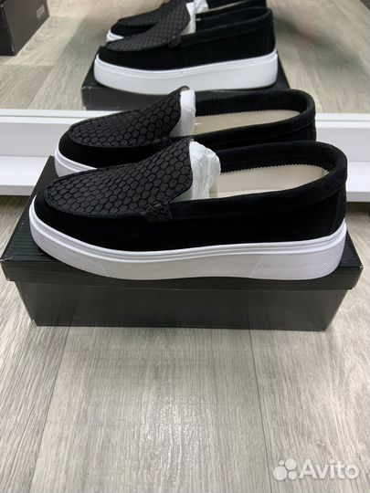 Слипоны мужские 38-44 (стильные удобные)