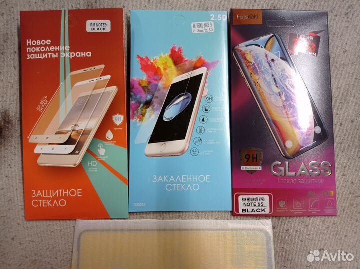 Защитное стекло на xiaomi redmi note 9 и 9s
