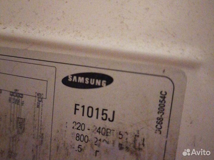 Стиральная машина samsung на запчасти