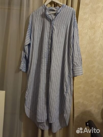 Платье-рубашка zara