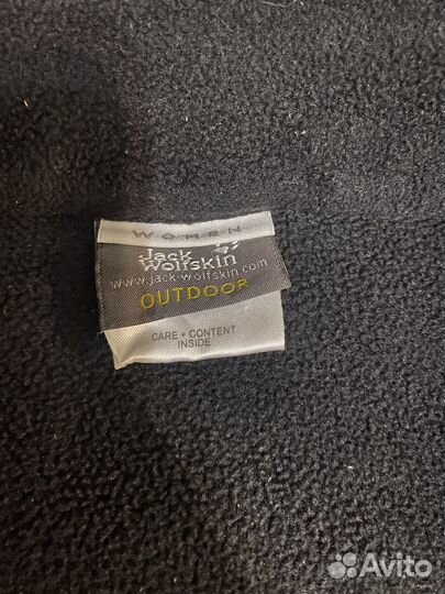 Флисовая кофта jack wolfskin