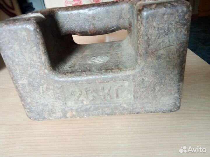 Гиря 20 кг из СССР